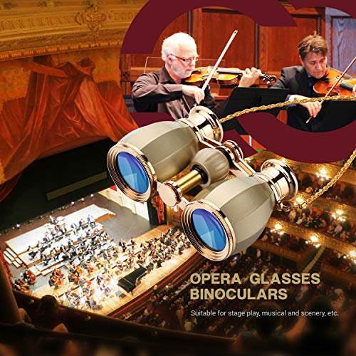 Opernglas ESSLNB 4X30mm Theaterglas All Optik Gläser Antik