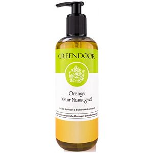Orangenöl GREENDOOR 500ml Massageöl Orange, vegan