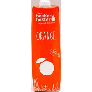 Orangensaft beckers bester mild -Direktsaft- Tetrapak EW, (6 x 1 l)