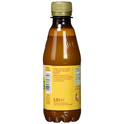 Orangensaft Hohes C Milde Orange – 100% Saft PET, (12 x 250 ml)