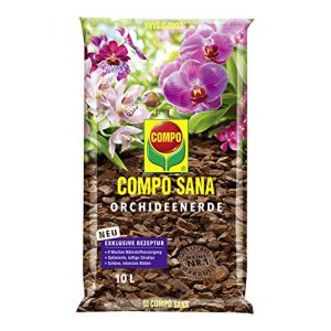 Orchideenerde Compo SANA mit 8 Wochen Dünger 10 Liter