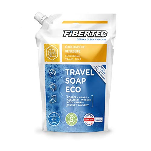 Die beste outdoor seife fibertec travel soap eco 500ml nachfuellbeutel Bestsleller kaufen