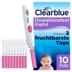 Ovulationstest Clearblue Kinderwunsch -Kit Digital und 10 Tests