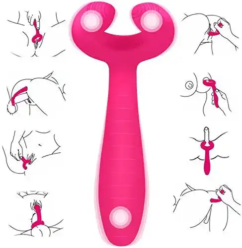 Paarvibrator enlove/enjoy Enlove Silikon Dreifacher Vibrator