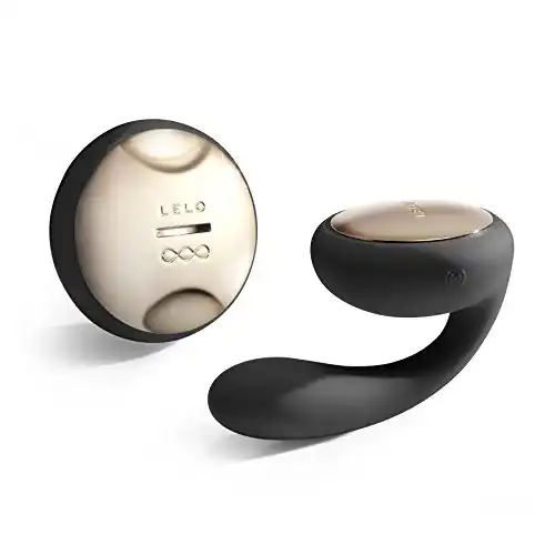 Paarvibrator LELO IDA Black Intim-Massager für Paare. rotierend