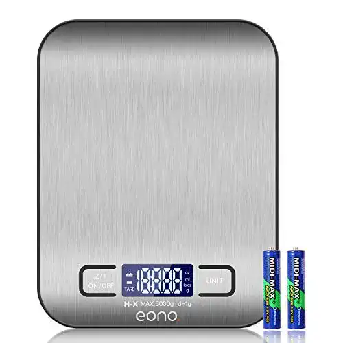 Paketwaage Eono Amazon Brand – Digitale Küchenwaage