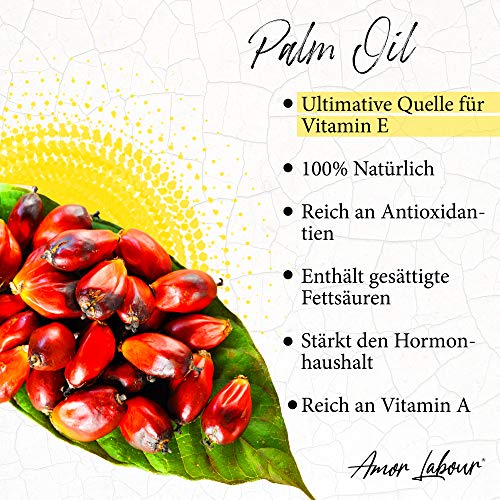 Palmöl AMOR LABOUR | Palm Oil | Palmfett | 100% Natural 1000ml