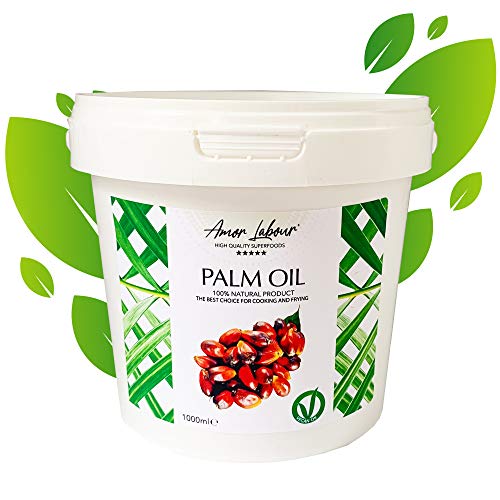 Die beste palmoel amor labour palm oil palmfett 100 natural 1000ml Bestsleller kaufen