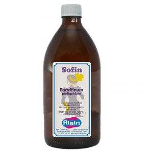 Paraffinöl Algin SOFIN 500ml Glasflasche medizinisch kosmetisch