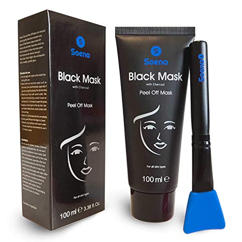 Peel-off-Maske Soena Das ORIGINAL – ® for MEN Black Mask