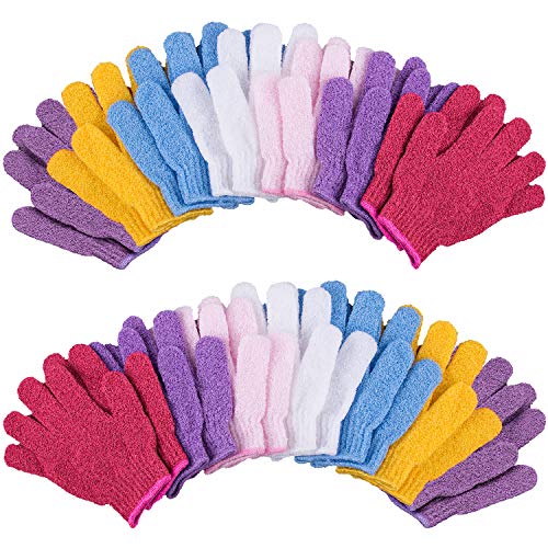 Die beste peelinghandschuh duufin 14 paare peeling handschuhe 7 farben Bestsleller kaufen