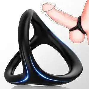 Penisring Adorime e mit Hodensack Ring Gürtel, Premium Dehnbar