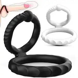 Penisring Greenpinecone Silikon Dual Feste Penisring Erektion Set