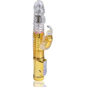Perlenvibrator Ruky Love Rabbit STOß-Vibrator mit Peniskopf