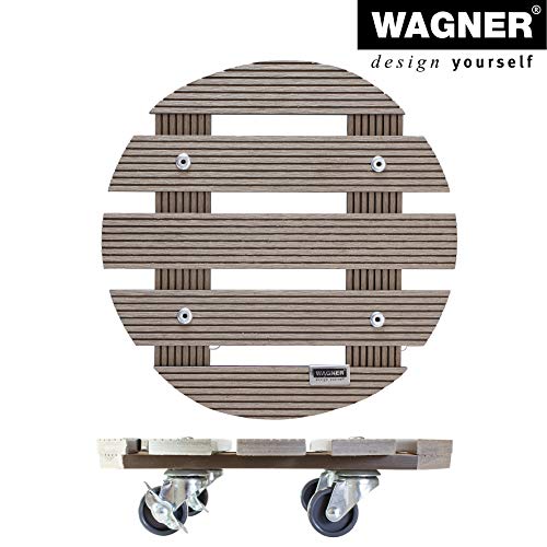 Pflanzenroller WAGNER design yourself Wagner WPC Ø 29 x 7,5 cm