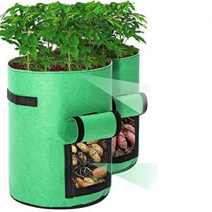 Pflanzsack Tvird Pflanzen Tasche，Kartoffel Pflanzbeutel 10 Gallonen