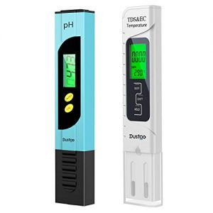 pH-Messgerät Dustgo PH Messgerät Pool Tester mit LCD Anzeige