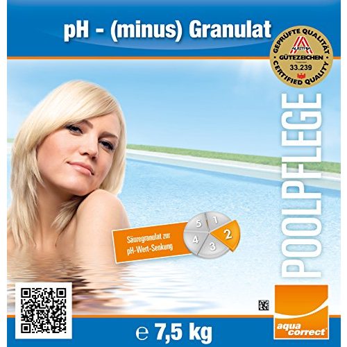 pH-Minus Steinbach Poolpflege pH minus Granulat, 7,5 kg