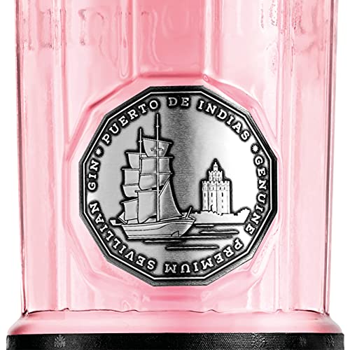 Pink Gin Puerto de Indias Sevillian Premium Strawberry Gin (1 x 0.7l)