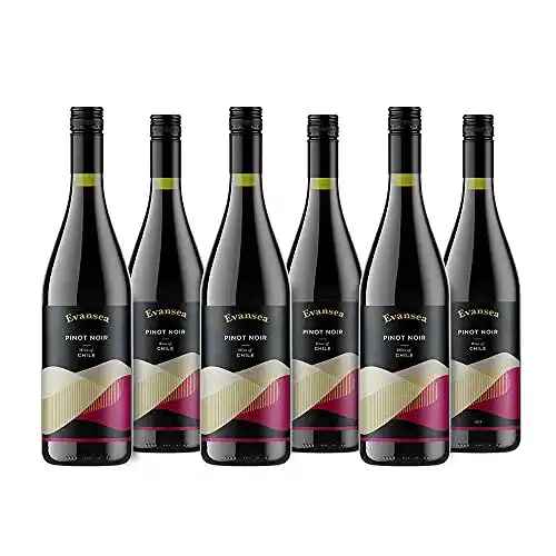 Pinot noir Evansea Rotwein Spätburgunder trocken, Chile (6×0,75L)