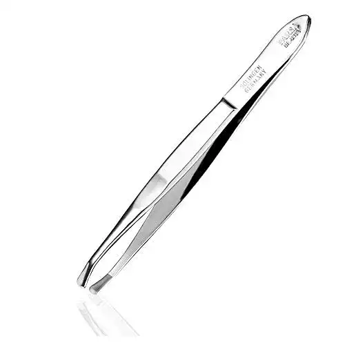 Pinzette PARSA BEAUTY Profi- 8 cm gekröpft abgewinkelt