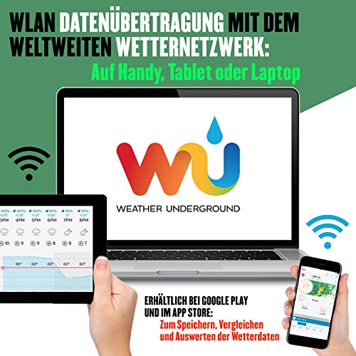 Profi-Wetterstation ragova Profi WLAN Wetterstation, WiFi Funk