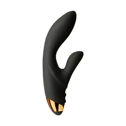 Rabbit-Vibrator Amorelie Virgo Premium Vibrator Klitoris, G-Punkt