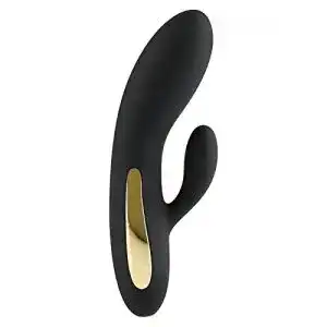 Rabbit-Vibrator Luz Splendor Rabbit, Schwarz