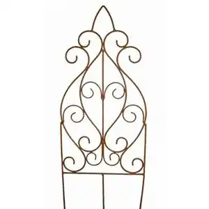 Rankgitter (Metall) Rostalgie Echtrost Rankgitter 95 x 30 cm