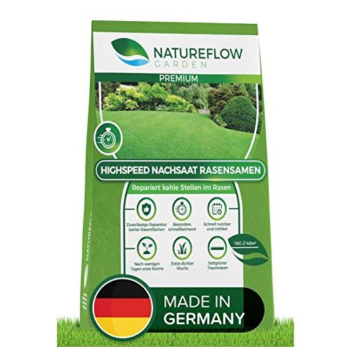 Rasen-Nachsaat NATUREFLOW Premium Rasen Nachsaat 1kg
