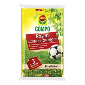 Rasendünger Compo Rasen-Langzeitdünger, Feingranulat, 20 kg