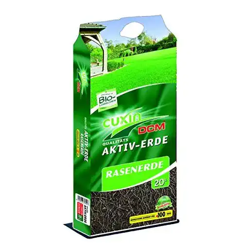 Rasenerde Cuxin DCM AKTIV-ERDE 20 l – Rasenneuanlage