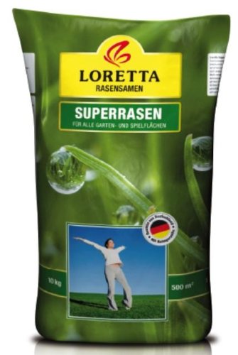 Die beste rasensamen loretta greenfield superrasen 10 kg gruen Bestsleller kaufen