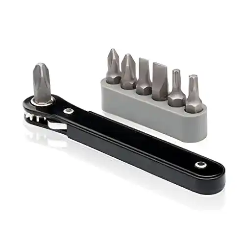 Ratschenschraubendreher Neiko 03044 ein Mini und Bit-Set