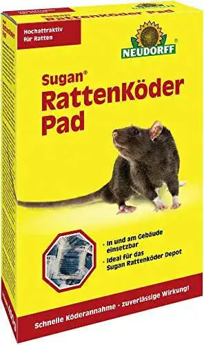 Rattengift W. Neudorff GmbH KG Neudorff Sugan – 400 g