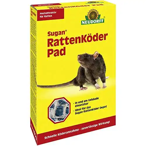 Rattengift W. Neudorff GmbH KG Neudorff Sugan – 400 g