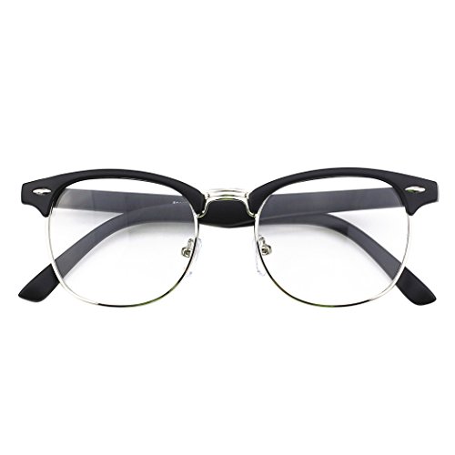 Die beste retrobrille cgid 50er jahre retro nerd brille halbrahmen hornbrille Bestsleller kaufen