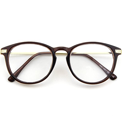 Die beste retrobrille cgid cn92 klassische nerdbrille rund keyhole 40er 50er Bestsleller kaufen