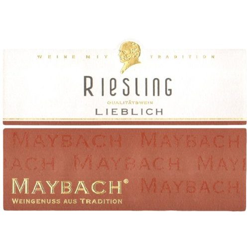 Riesling Maybach   lieblich QbA (1 x 0.75 l)