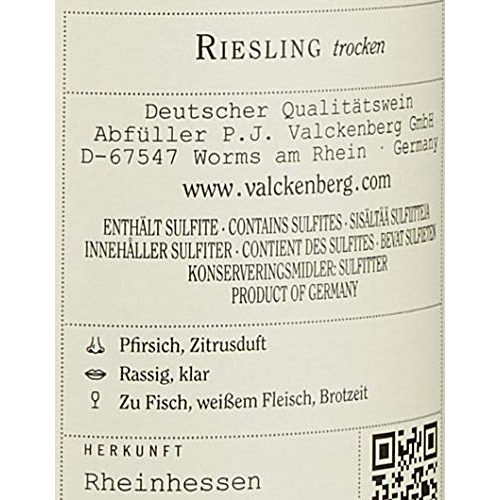 Riesling P.J. Valckenberg Valckenberg 2020 Wein trocken (1 x 0.75 l)