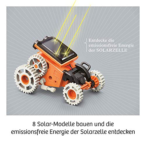 Roboter-Bausatz Kosmos Solar Bots, Baue 8 Solar-Modelle, Bausatz