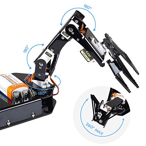 Roboterarm-Bausatz SUNFOUNDER Roboter Bausatz 4-Achsen