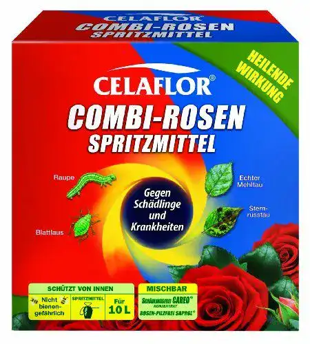 Rosen-Pilzfrei Celaflor Combi-Rosenspritzmittel, 2 x 100 ml