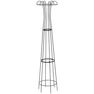 Rosenobelisk Dehner Pflanzenstütze Obelisk Maxima, Ø 40 cm