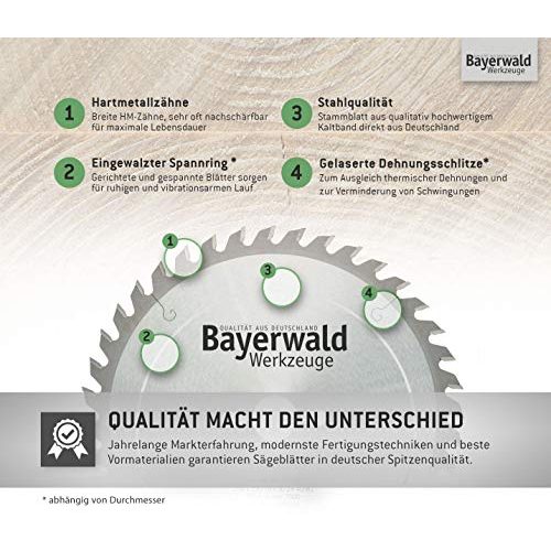 Sägeblatt (160×20) QUALITÄT AUS DEUTSCHLAND Bayerwald