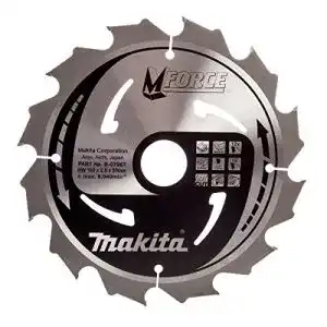 Sägeblatt (190×30) Makita b-07967 190 x 30 mm Force 12 Zahn