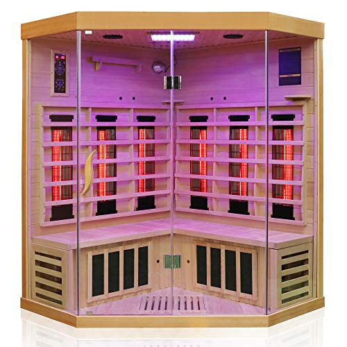 Die beste sauna dewello infrarotkabine brandon 140x140 dual therm Bestsleller kaufen