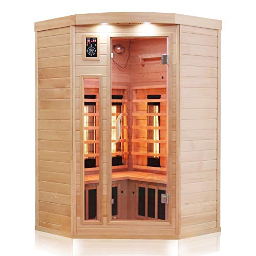 Die beste sauna dewello infrarotkabine lakefield 140x140 dual therm Bestsleller kaufen