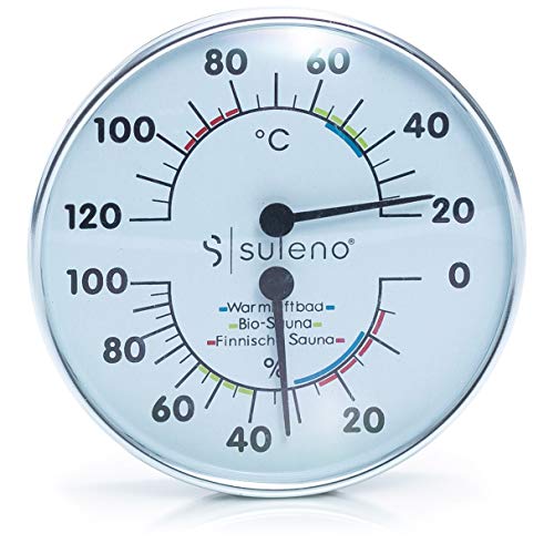 Die beste sauna thermometer suleno sauna klimamesser 2in1 thermometer Bestsleller kaufen