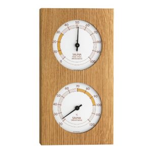 Sauna-Thermometer TFA Dostmann Analog mit Eichenrahmen